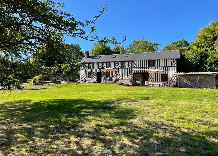 بيت للعطل Charmante Proche Village Bonnebosq